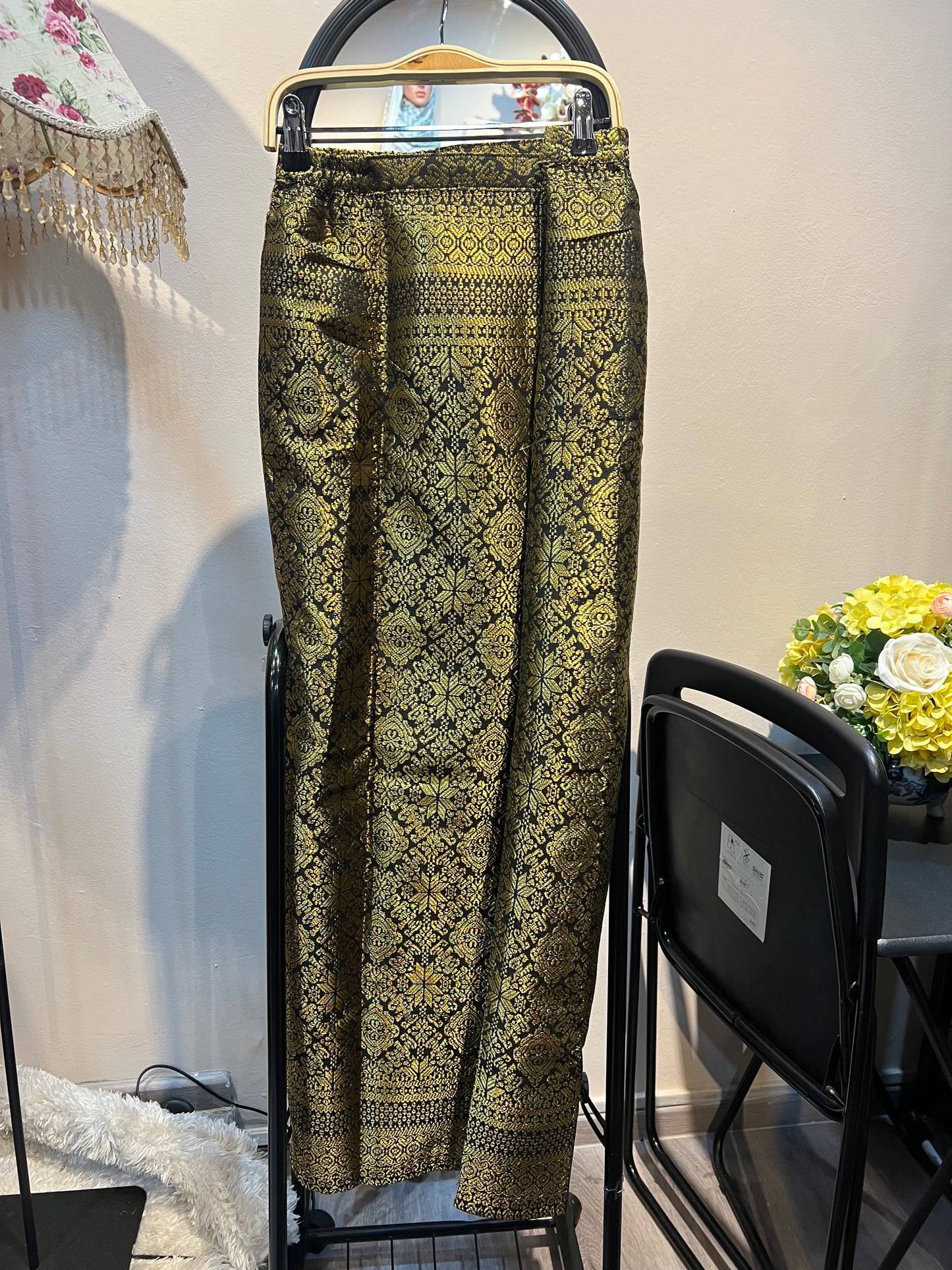 Songket Overlap Skirt