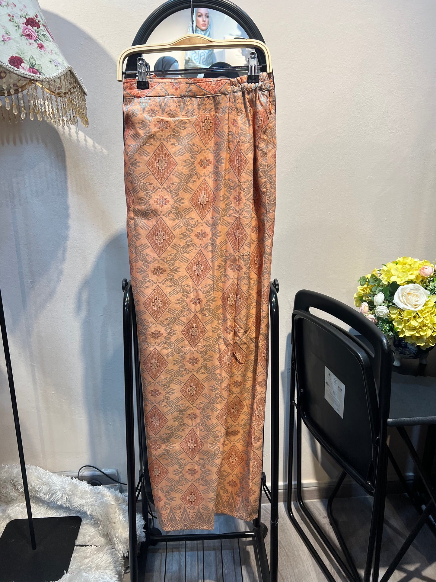 Songket Overlap Skirt